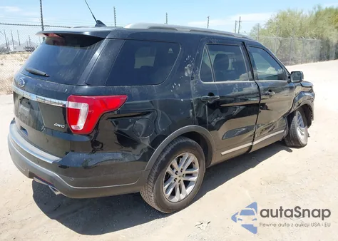 2018 Ford Explorer Xlt из США, поврежденный, VIN 1FM5K8D87JGB91208